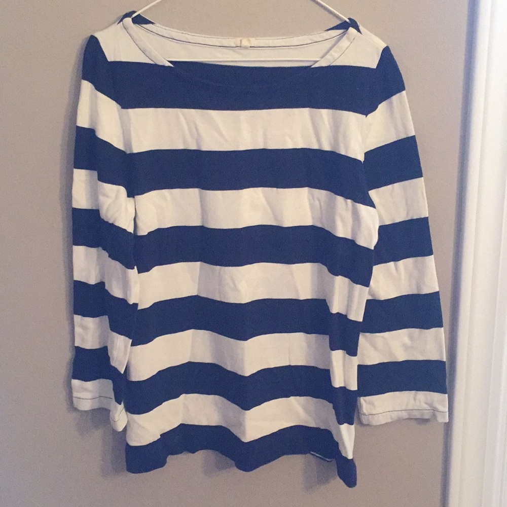 J. Crew striped shirt